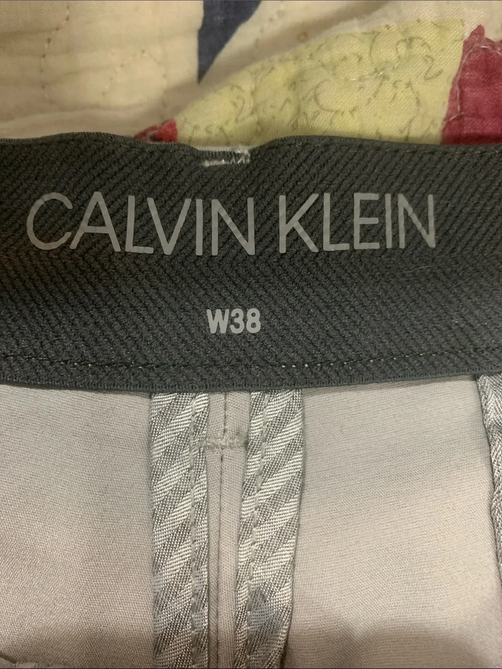 Calvin Klein Light Gray Cargo Shorts
